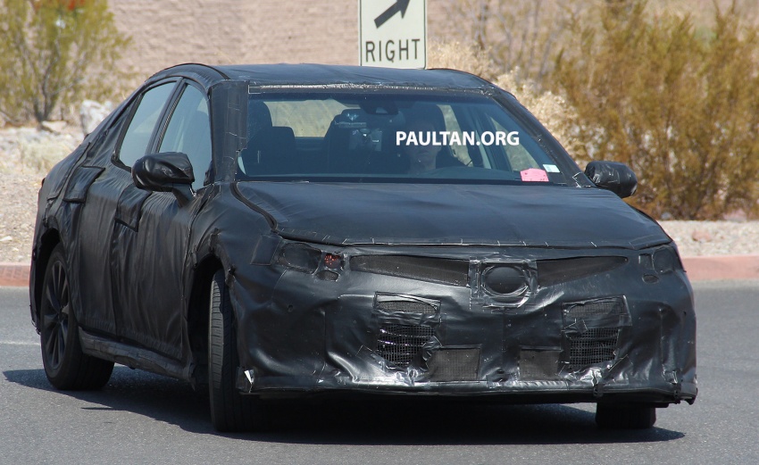 SPYSHOTS: 2018 Toyota Camry in the Death Valley 547604