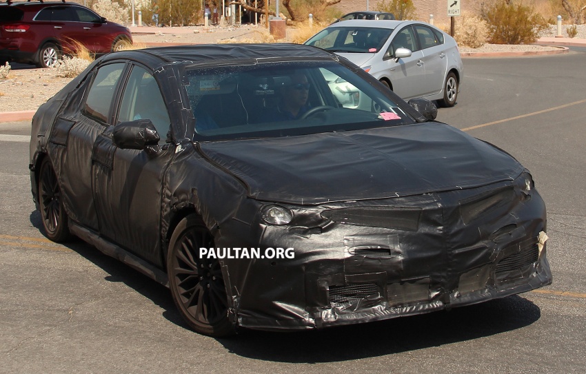 SPYSHOTS: 2018 Toyota Camry in the Death Valley 547611