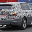 SPIED: G31 BMW 5 Series Touring begins losing camo