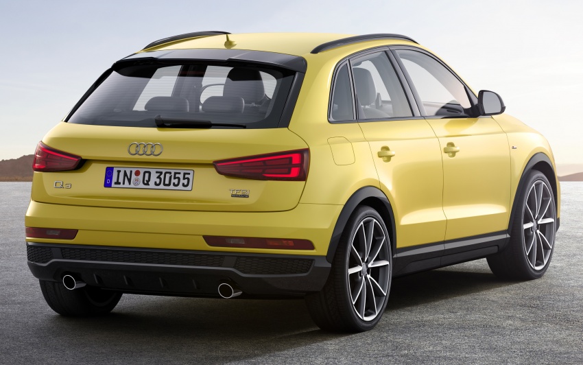 Audi Q3 facelifted again, adds S line competition trim 549480