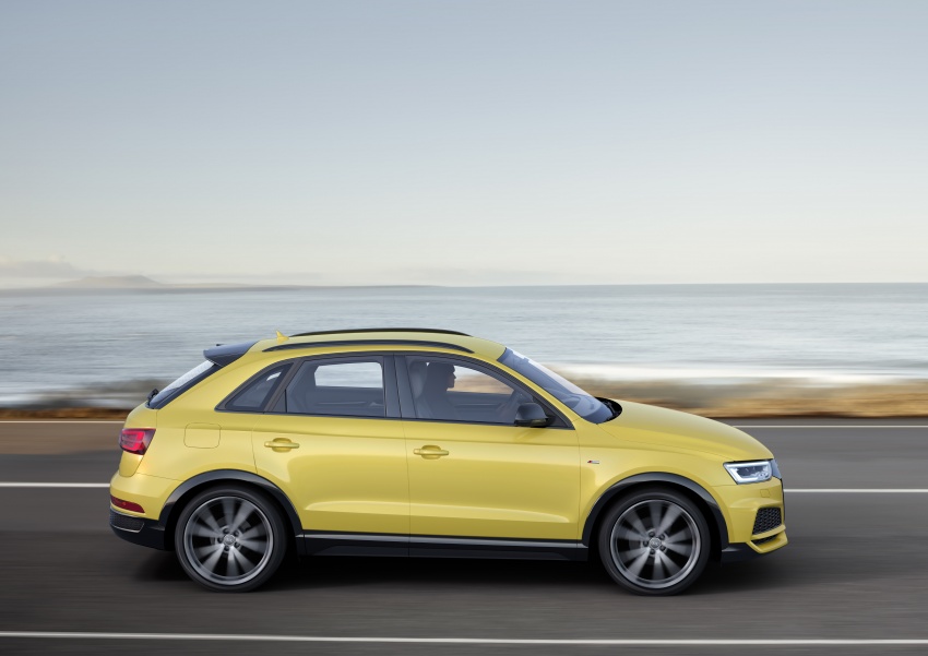 Audi Q3 facelifted again, adds S line competition trim 549485