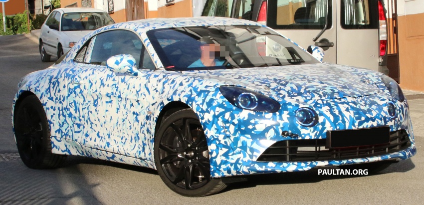 SPIED: Alpine sportscar out testing in production body 549079