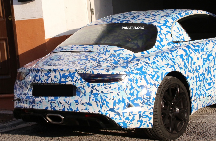 SPIED: Alpine sportscar out testing in production body 549085