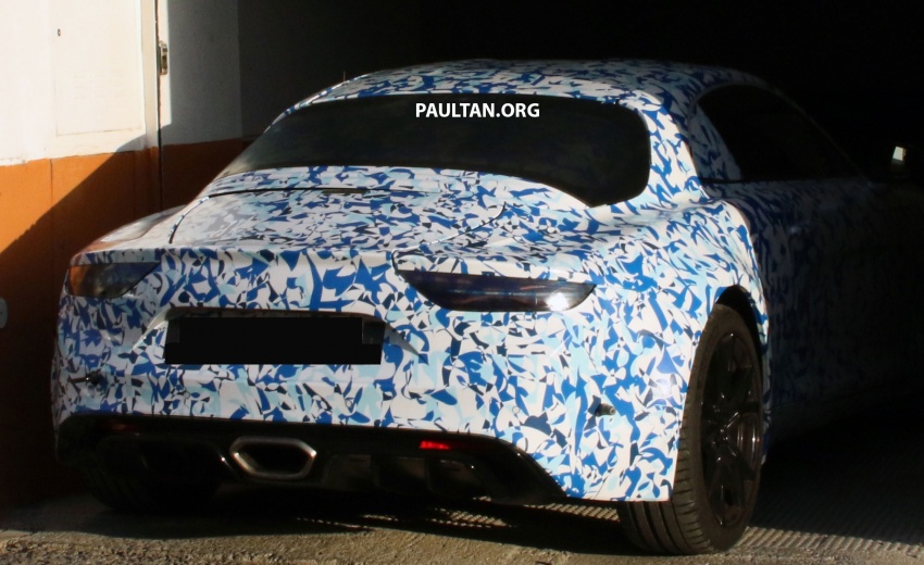 SPIED: Alpine sportscar out testing in production body 549087