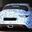 SPIED: Alpine sportscar out testing in production body