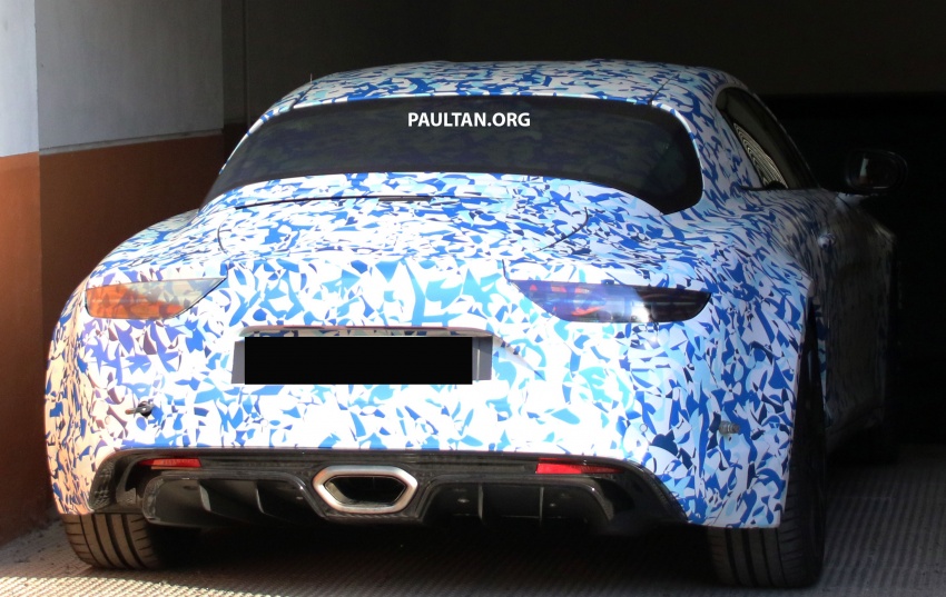 SPIED: Alpine sportscar out testing in production body 549088