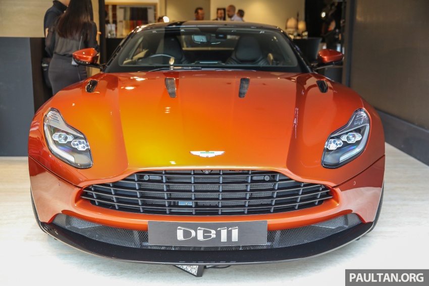 Aston Martin DB11 lands in Malaysia, from RM2 mil; new Wearnes showroom opens in Kuala Lumpur 556534