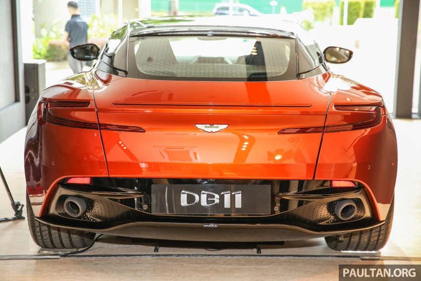 Aston Martin Kuala Lumpur kembali; perkenalkan model DB11 dan bilik pameran baharu di Jalan Pinang 556605