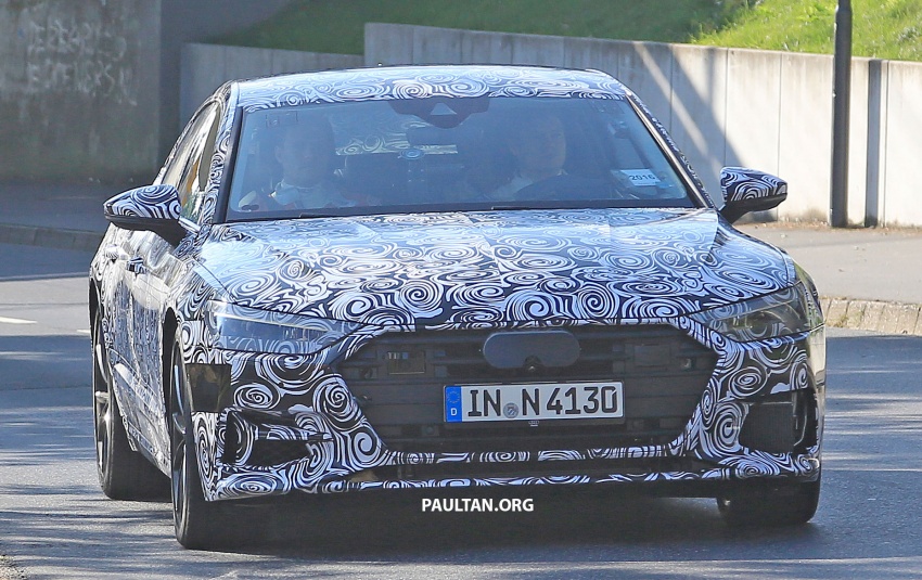SPIED: Next Audi S7 Sportback seen testing at the Nürburgring – styling drawn from Prologue Concept 552068