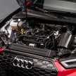 Audi RS3 LMS – Jentera versi perlumbaan sebenar dibina untuk kategori TCR, 2.0 liter TFSI, 330 hp