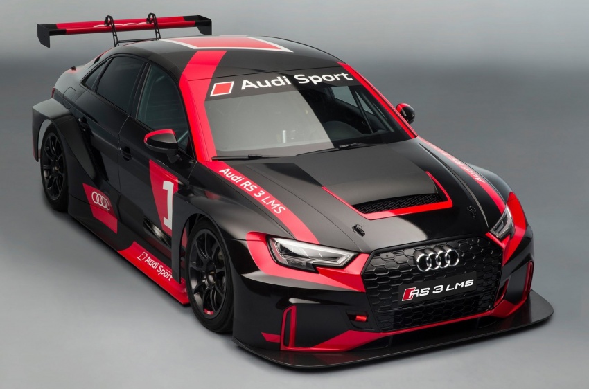 Audi RS3 LMS – Jentera versi perlumbaan sebenar dibina untuk kategori TCR, 2.0 liter TFSI, 330 hp 557385
