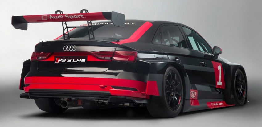 Audi RS3 LMS – Jentera versi perlumbaan sebenar dibina untuk kategori TCR, 2.0 liter TFSI, 330 hp 557381