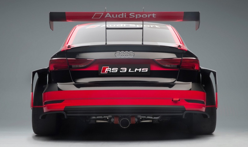 Audi RS3 LMS – Jentera versi perlumbaan sebenar dibina untuk kategori TCR, 2.0 liter TFSI, 330 hp Image #557378