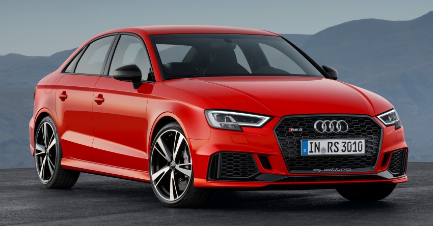 Audi RS3 Sedan – 400 hp 2.5 TFSI five-cylinder, 4.1 sec 556968