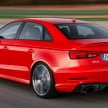 Audi RS3 Sedan – 400 hp 2.5 TFSI five-cylinder, 4.1 sec