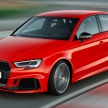 Audi RS3 Sedan – 400 hp 2.5 TFSI five-cylinder, 4.1 sec