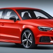 Audi RS3 Sedan – 400 hp 2.5 TFSI five-cylinder, 4.1 sec