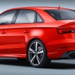 Audi RS3 Sedan – 400 hp 2.5 TFSI five-cylinder, 4.1 sec