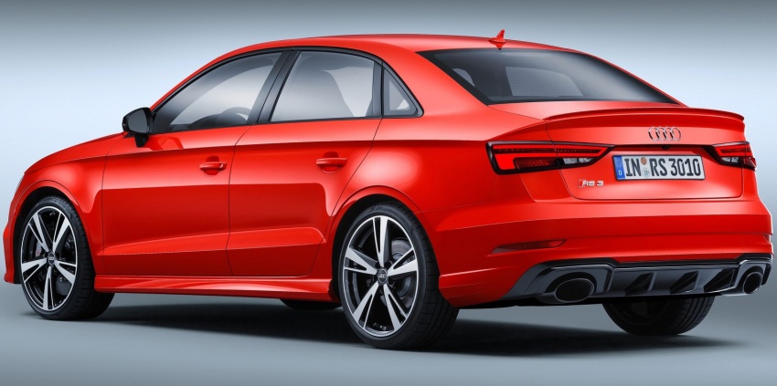 Audi RS 3 Sedan diperkenalkan – 2.5 liter TFSI, lima silinder, 400 HP/480 Nm, 0-100 km/j hanya 4.1 saat 557117