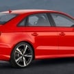 Audi RS3 Sedan – 400 hp 2.5 TFSI five-cylinder, 4.1 sec