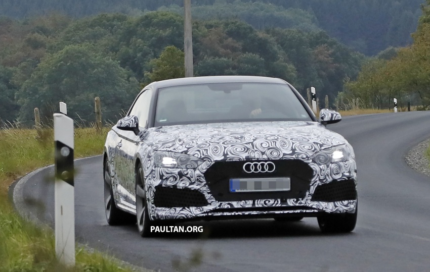 SPYSHOTS: Audi RS5 spotted undergoing testing 550796