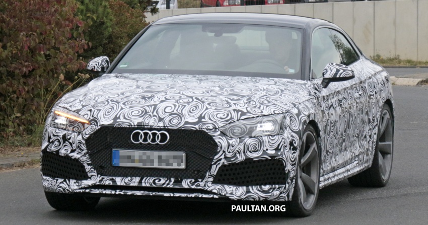 SPYSHOTS: Audi RS5 spotted undergoing testing 550810
