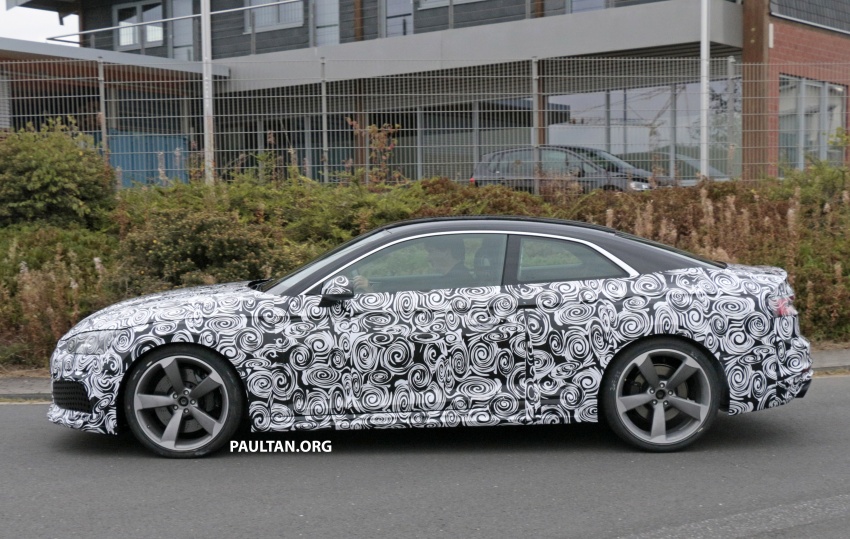 SPYSHOTS: Audi RS5 spotted undergoing testing 550812