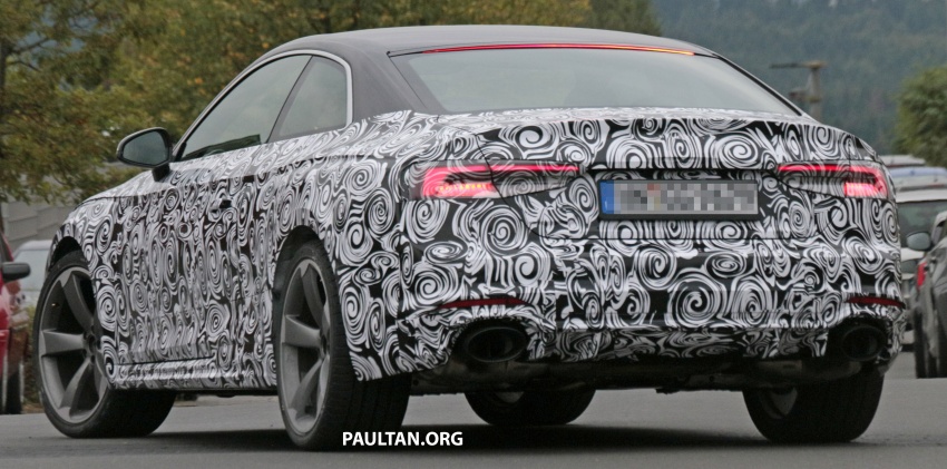 SPYSHOTS: Audi RS5 spotted undergoing testing 550813