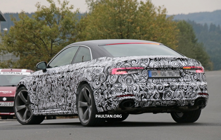 SPYSHOTS: Audi RS5 spotted undergoing testing 550814