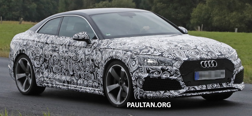 SPYSHOTS: Audi RS5 spotted undergoing testing 550798