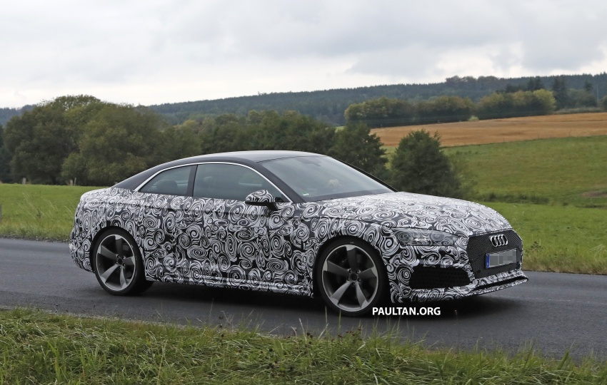 SPYSHOTS: Audi RS5 spotted undergoing testing 550799