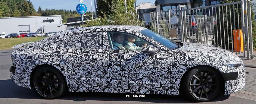 SPIED: Next Audi S7 Sportback seen testing at the Nürburgring – styling drawn from Prologue Concept 552104
