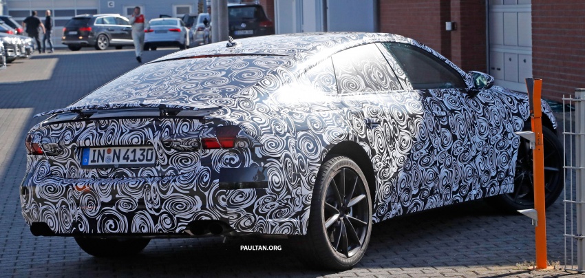SPIED: Next Audi S7 Sportback seen testing at the Nürburgring – styling drawn from Prologue Concept 552110