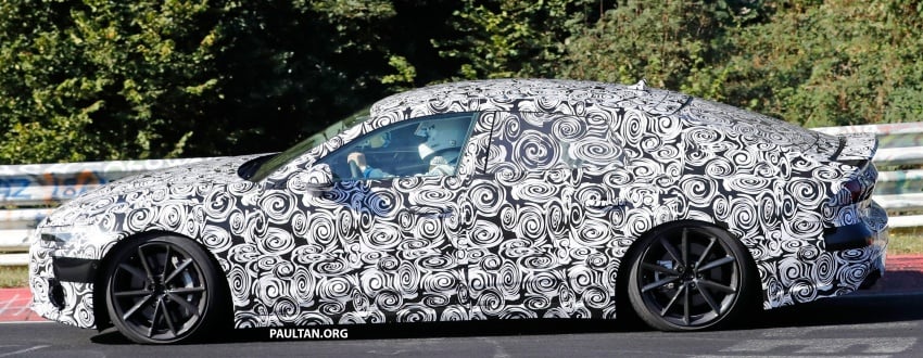SPIED: Next Audi S7 Sportback seen testing at the Nürburgring – styling drawn from Prologue Concept 552095