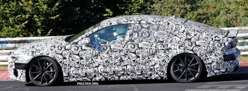 SPIED: Next Audi S7 Sportback seen testing at the Nürburgring – styling drawn from Prologue Concept 552097