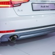 B9 Audi A4 in Malaysia – new variants now available; 1.4 TFSI at RM219k; 252hp 2.0 TFSI quattro at RM315k