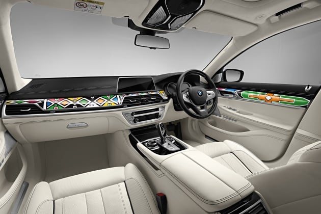 BMW 740Li Individual by Esther Mahlangu revealed