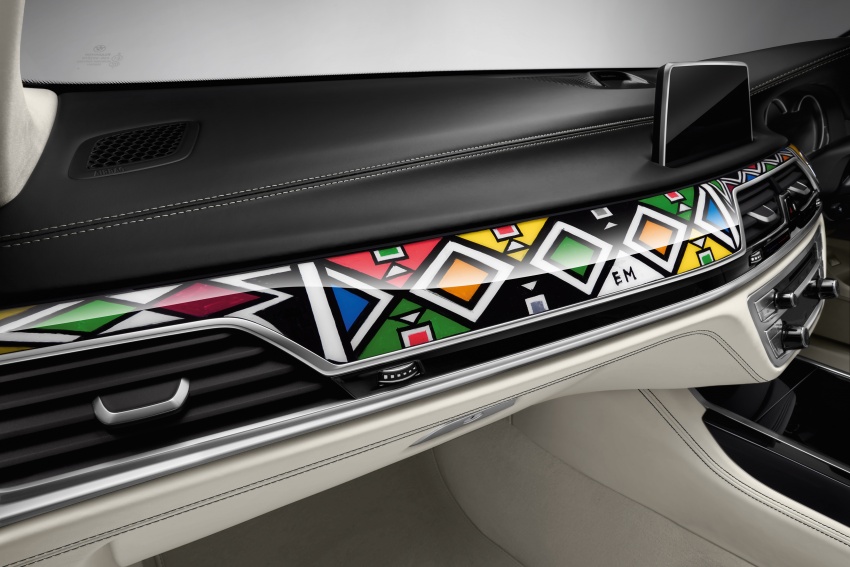 BMW 740Li Individual by Esther Mahlangu revealed 547243