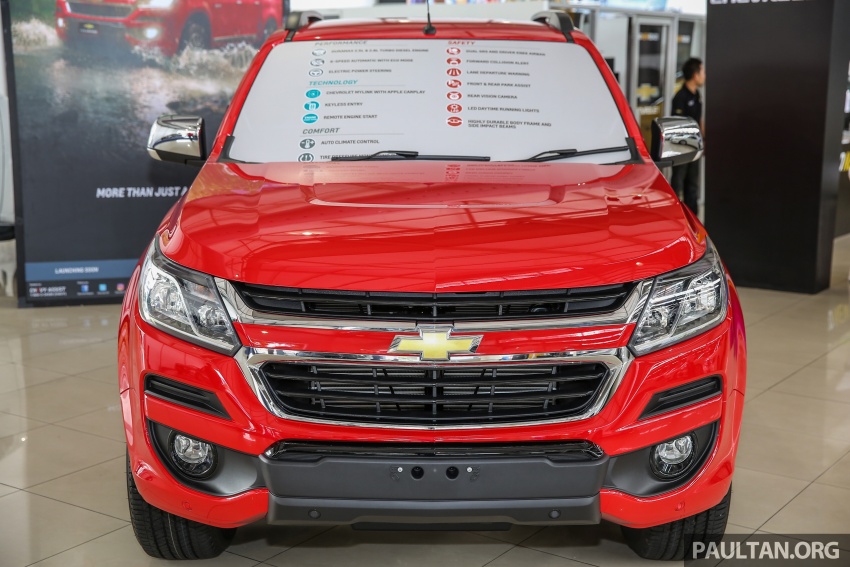 GALLERY: Chevrolet Colorado – second-generation facelift goes on display at Naza World Automall 542778