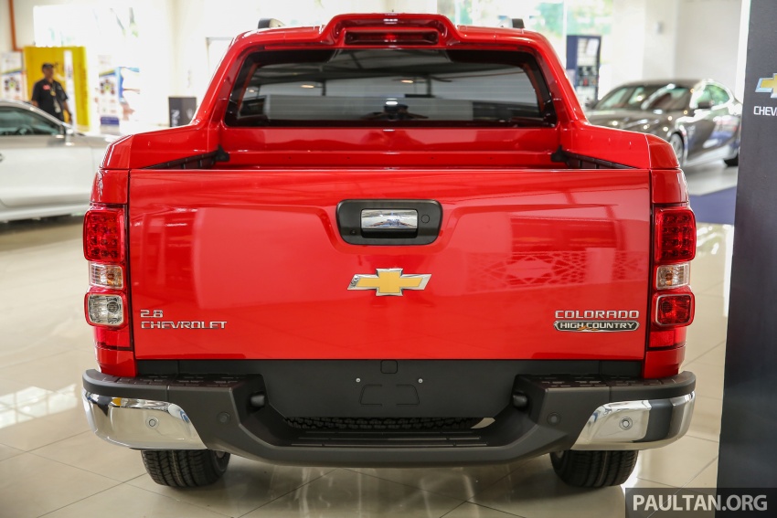 GALLERY: Chevrolet Colorado – second-generation facelift goes on display at Naza World Automall 542768