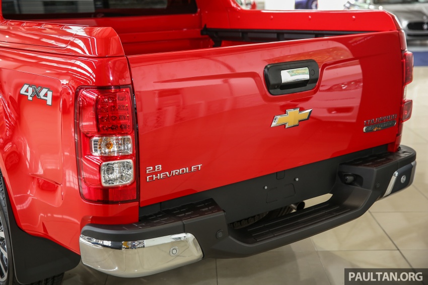 GALERI: Chevrolet Colorado facelift diprebiu di Naza World Automall Petaling Jaya sebelum pelancarannya 542902