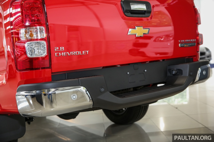 GALERI: Chevrolet Colorado facelift diprebiu di Naza World Automall Petaling Jaya sebelum pelancarannya 542899