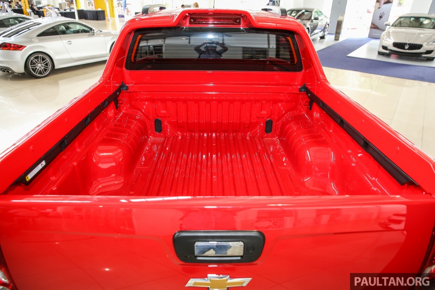 GALERI: Chevrolet Colorado facelift diprebiu di Naza World Automall Petaling Jaya sebelum pelancarannya 542897