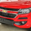 GALERI: Chevrolet Colorado facelift diprebiu di Naza World Automall Petaling Jaya sebelum pelancarannya