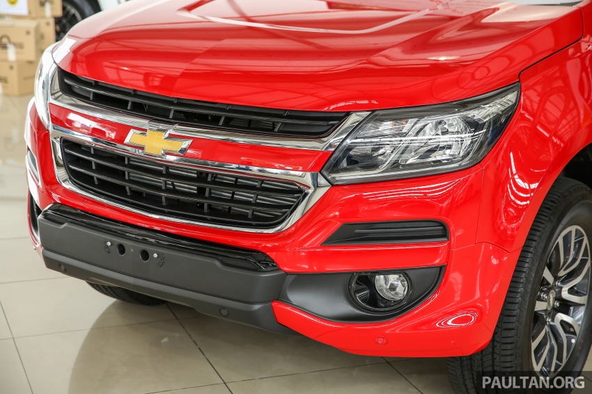 GALERI: Chevrolet Colorado facelift diprebiu di Naza World Automall Petaling Jaya sebelum pelancarannya 542894