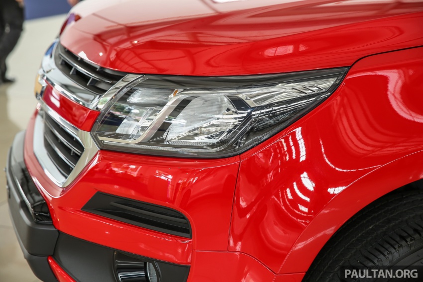 GALERI: Chevrolet Colorado facelift diprebiu di Naza World Automall Petaling Jaya sebelum pelancarannya 542890