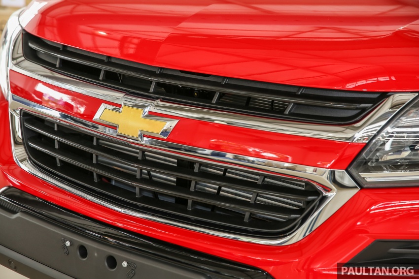 GALERI: Chevrolet Colorado facelift diprebiu di Naza World Automall Petaling Jaya sebelum pelancarannya 542889