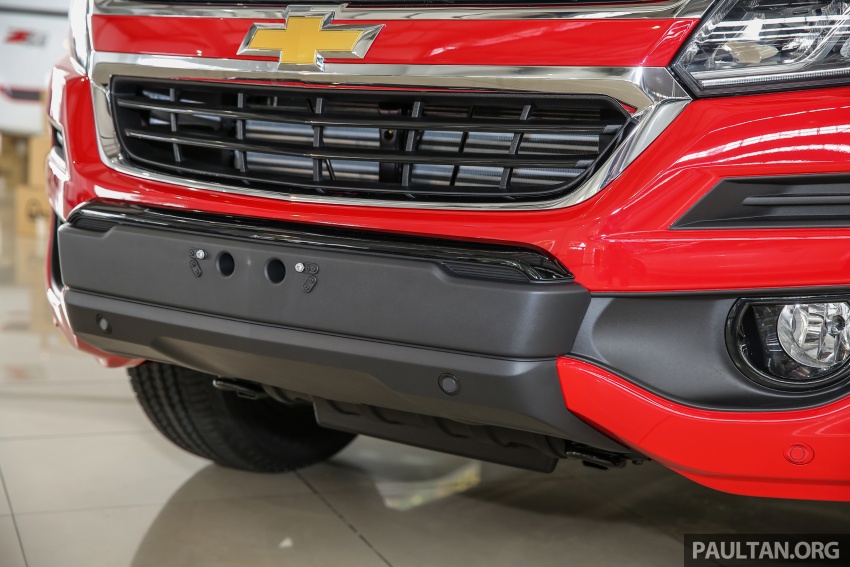 GALERI: Chevrolet Colorado facelift diprebiu di Naza World Automall Petaling Jaya sebelum pelancarannya 542885