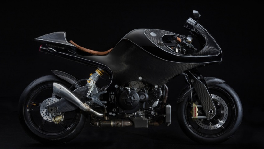 ‘Gentleman’s Racer’ diperbuat daripada gentian karbon; enjin Aprilia RSV4 dengan kuasa lebih 200hp 545905