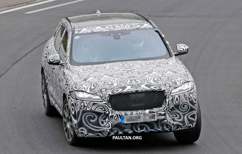 SPYSHOTS: Jaguar F-Pace SVR sighted on the Nürburgring – SUV to be powered by F-Type SVR V8 551850